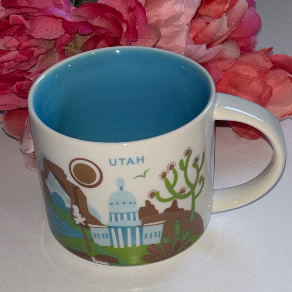 Starbucks You Are Here Utah 2017 Mug Utah Starbucks Mug Travel 2017